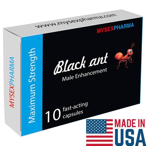 black ant pill for erection